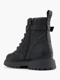 Teen Girl Quilted Lace Up Boot