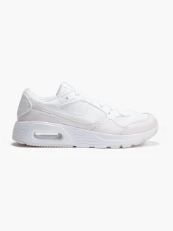 Teen Girls Nike White/Pearl Pink Air Max SC Trainers