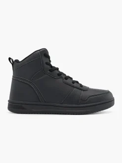 Teen VTY Vertex Mid Black Trainers
