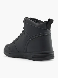 Teen VTY Vertex Mid Black Trainers