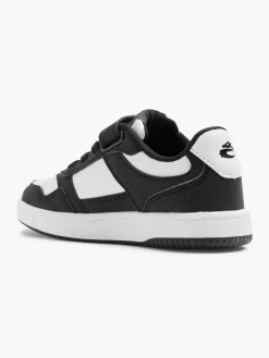 Toddler Boy Black & White Trainers