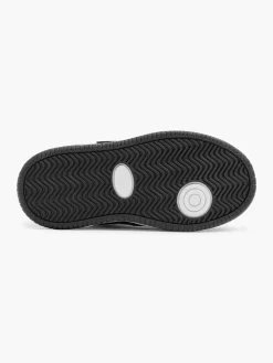 Toddler Boy Black & White Trainers