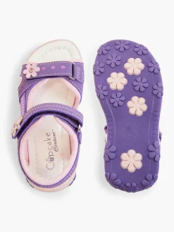 Toddler Girl Flower Detail Sandals