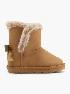 Toddler Girl Fur Lined Slip On Boot