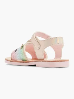Toddler Girl Glitter Unicorn Sandal