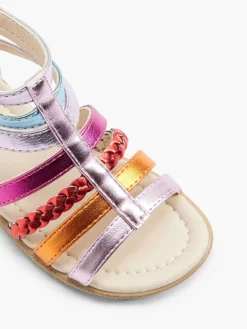 Toddler Girl Multi Coloured Gladiator Sandal