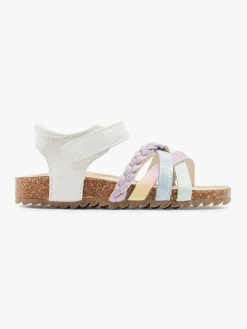 Toddler Girl Multi-Coloured Footbed Sandal