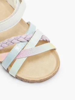 Toddler Girl Multi-Coloured Footbed Sandal