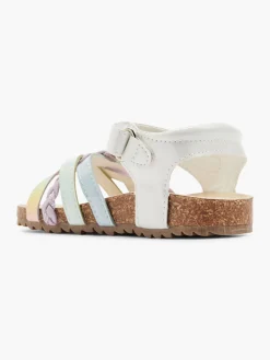 Toddler Girl Multi-Coloured Footbed Sandal