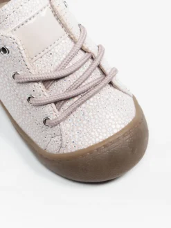 Toddler Girl Pink Glitter Soft Sole Shoe