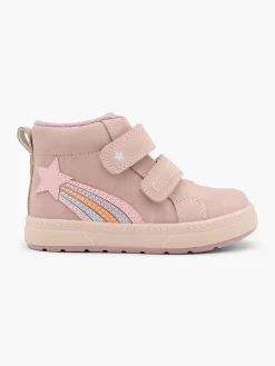 Toddler Girl Rainbow Shooting Star Hi-Top Trainer