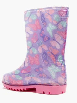 Toddler Girls Butterfly Wellies