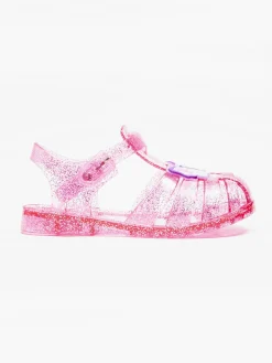 Toddler Girls Pink Butterfly Jelly Shoes