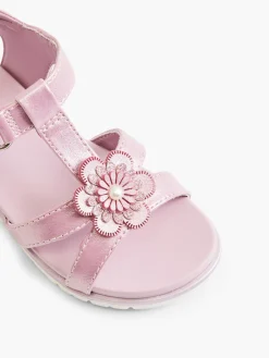 Toddler Metallic Pink Sandal