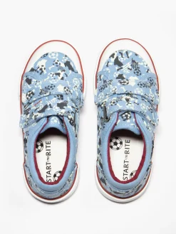 Toddler Twin Strap Canvas Trainer