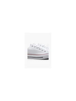 White Casual Canvas Trainers