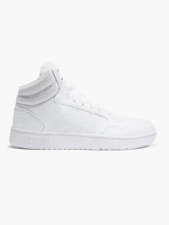 White Hoops 3.0 Mid Trainers
