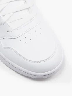 White Hoops 3.0 Mid Trainers