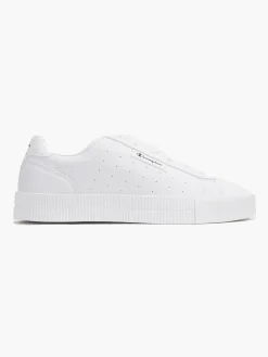 White Low Cut Butterfly Trainers
