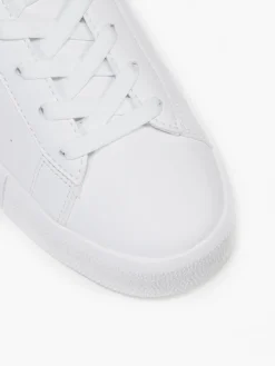 White Low Cut Butterfly Trainers