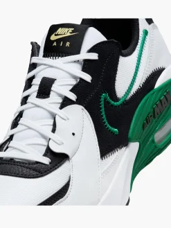 White/Black/Green Air Max Excee Trainers