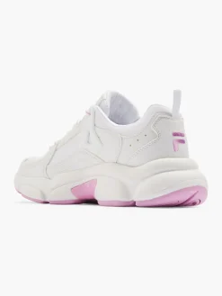 White/Pink Runner Trainers