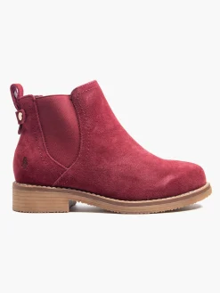 Wine Ankle Chelsea Boot