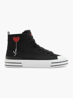 Women's Hi-Top Canvas Trainers