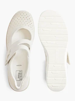 Womens Lightweight Wedge Casual Shoe with Touch Fastening