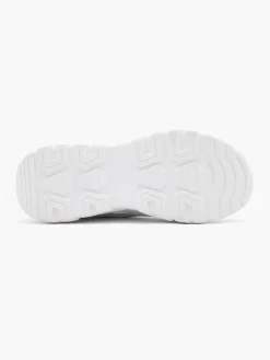 Women's White Chunky Trainer