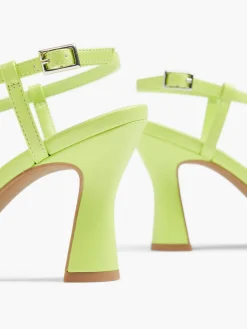 Yellow Heeled Sandal
